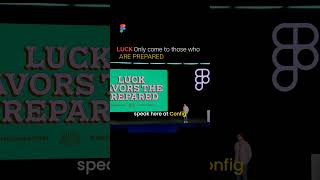 Luck is just a myth @Figma #successmindset #startupstories#techclips#aiclips#founderstories