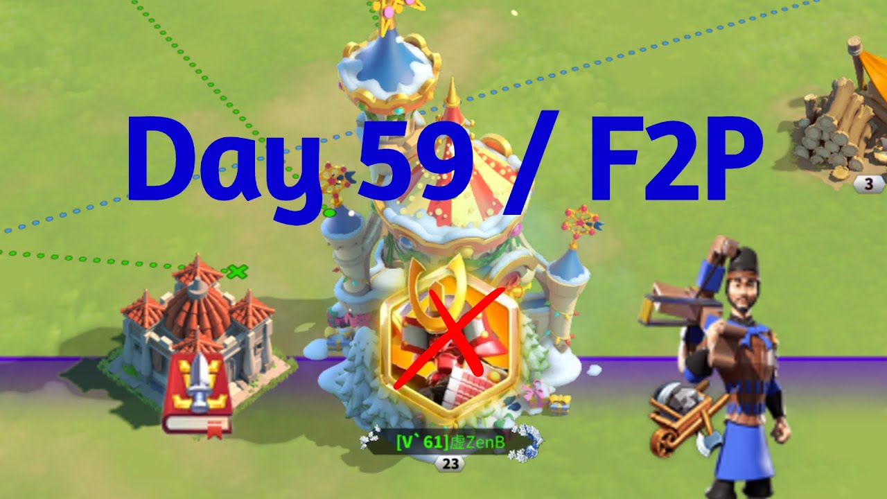Doing Realm of Mystic, Fort Event, Upgrading T4 and Showing the Castle - Day #59 | Rise of Kingdoms