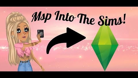Making My Msp Avatar In The Sims 4 :)