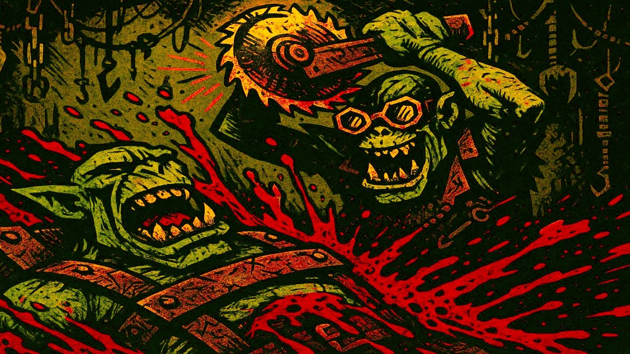 Тебя заживо заварили в консервную банку. Но ты — ОРК... | Warhammer 40k