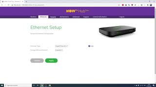 NowTV router firewall setup screenshot 3