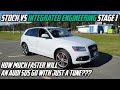 Audi SQ5 1/4 Mile Comparison - Stock VS Integrated Engineering Stage 1 91 VS Stage 1 93