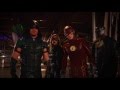 Arrow (4x08) The Flash and Arrow kill Vandal Savage together