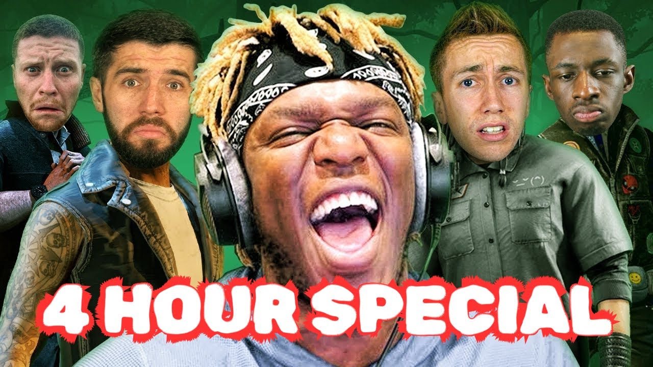 *OVER 4 HOURS* of Sidemen Dead by Daylight to watch while you eat