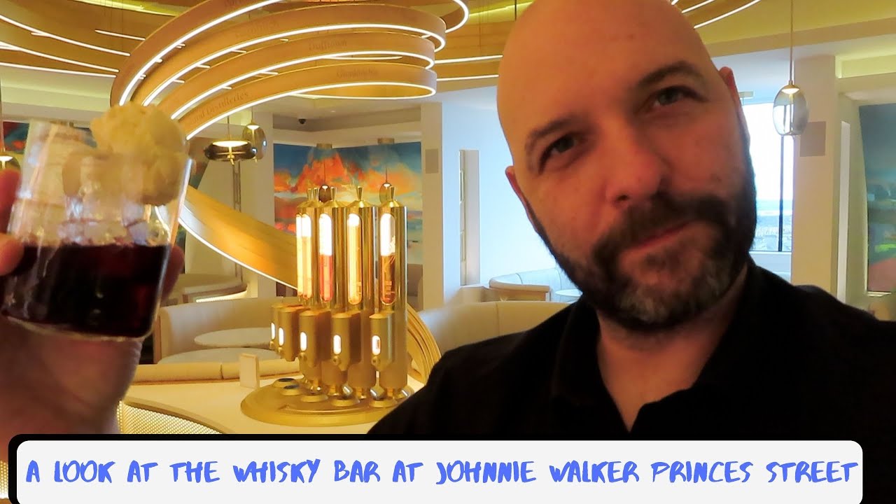 A look at the Whisky bar at Johnnie Walker Princes Street
