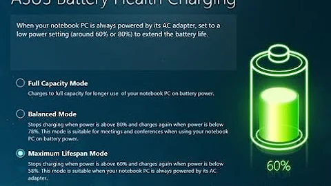 ASUS Laptop Battery Health Charging | Maximize Battery Life