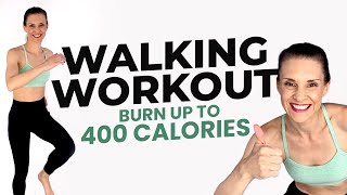 30 Min Walking Workout + Ab Sculpt // Walk the weight off! Low Impact!