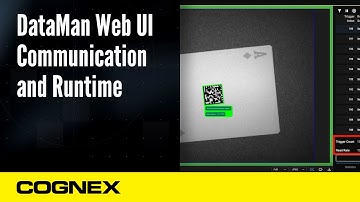 DataMan 290/390 Web User Interface: Communication and Runtime | Cognex Support