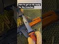 How to get an AK ready #ak #ak47 #ak47shorts #rifle #gun #battlefield #battle #callofduty #guns #us