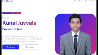 Portfolio Website Demo | Project 1 | Web Development Course | Spring 2026 | Northeastern University Guide