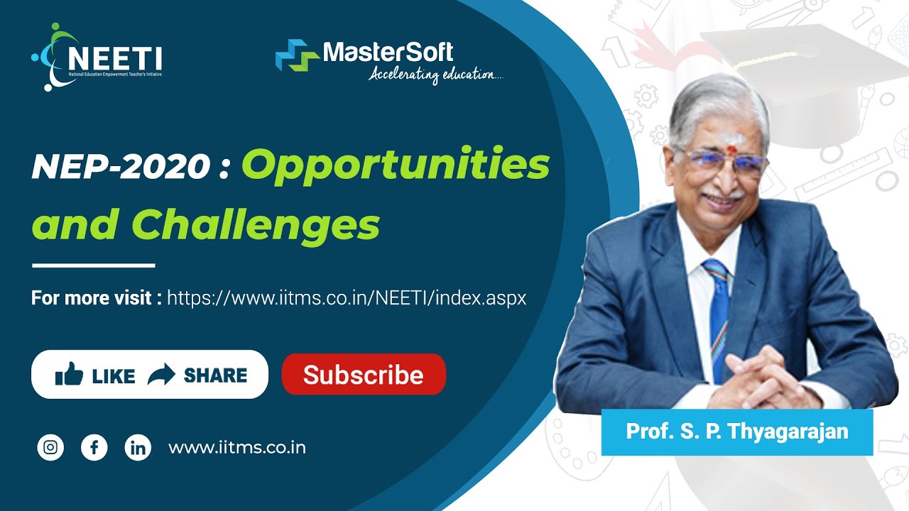National Education Policy 2020 | NEP 2020 Opportunities & Challenges ...