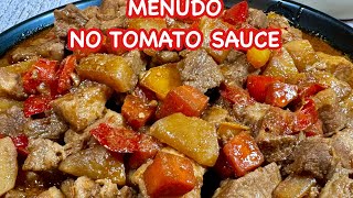 BEST PORK MENUDO WITHOUT TOMATO SAUCE - A Flavorful Twist! | So quick and easy to make