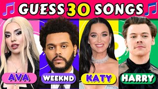 GUESS THE SONG 🎵 Most Famous Singers List : Music Quiz