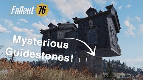 Mysterious Guidestone Modern House Fallout 76 Immersive CAMP Build Tutorial