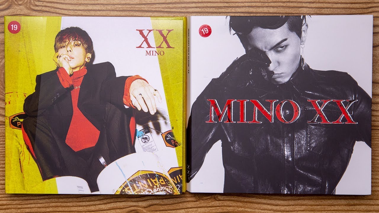 Unboxing | Mino First Solo Album - XX (Version 1 + 2) - YouTube