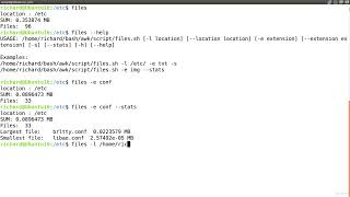 47 Building script with AWK