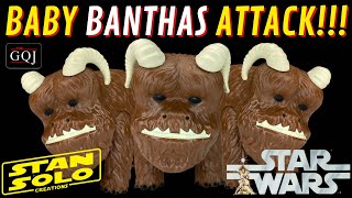 Star Wars Special Edition Stan Solo Baby Bantha Toy Review