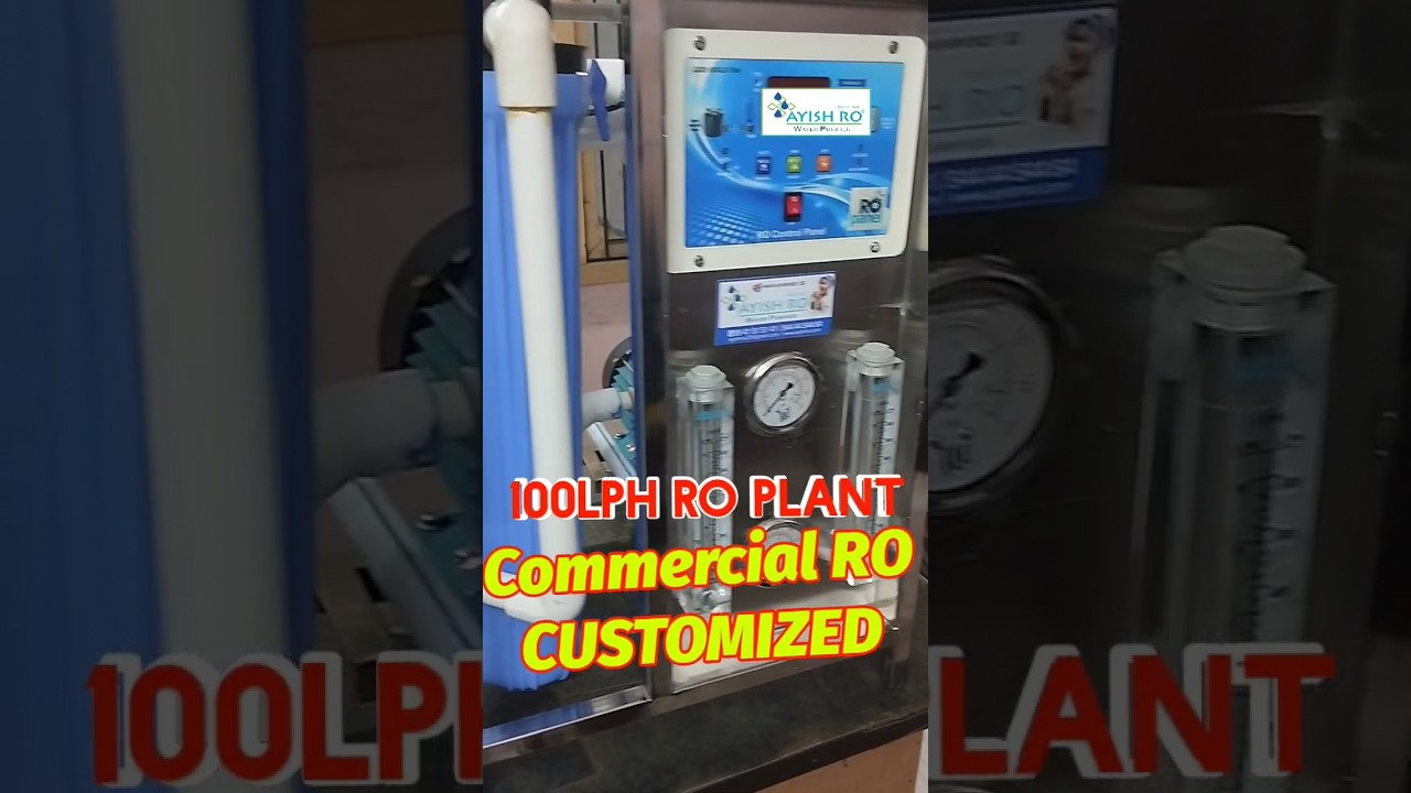 100LPH RO Plant | Industrial RO plant | Customized Ro plant call 9841739919
