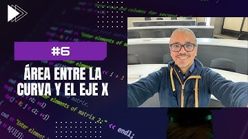Área entre la curva y el eje x (6) con #mathfelix_ Prof. Félix Fernández