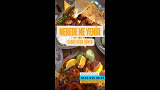 Nerede Ne Yenir Cadde Köşk Döner'de!