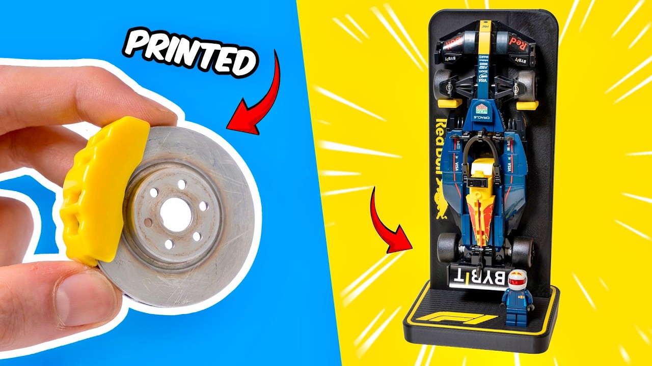 3D Printed LEGO Car IDEAS