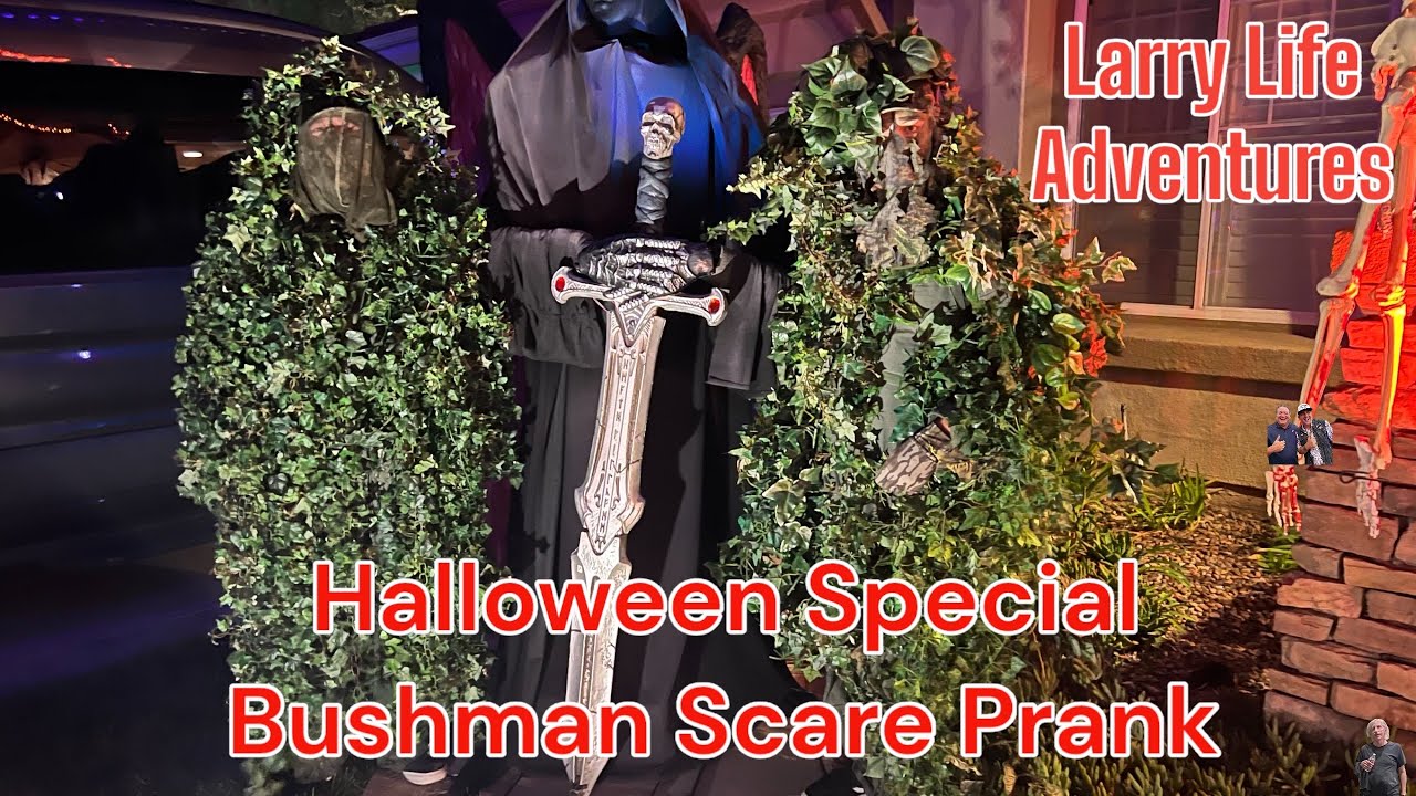 Halloween Special 2025 Bushman Scare Prank 🎃 👻 - YouTube
