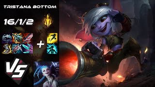 BOTTOM Tristana vs Jinx - NA Grandmaster Patch 14.8