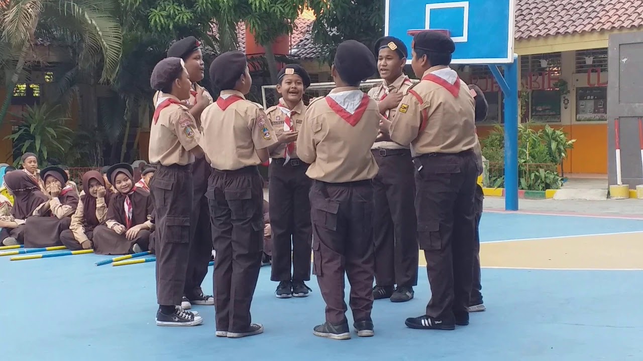Yel-yel Regu Scorpion SDN Kebon Baru 07 Tebet