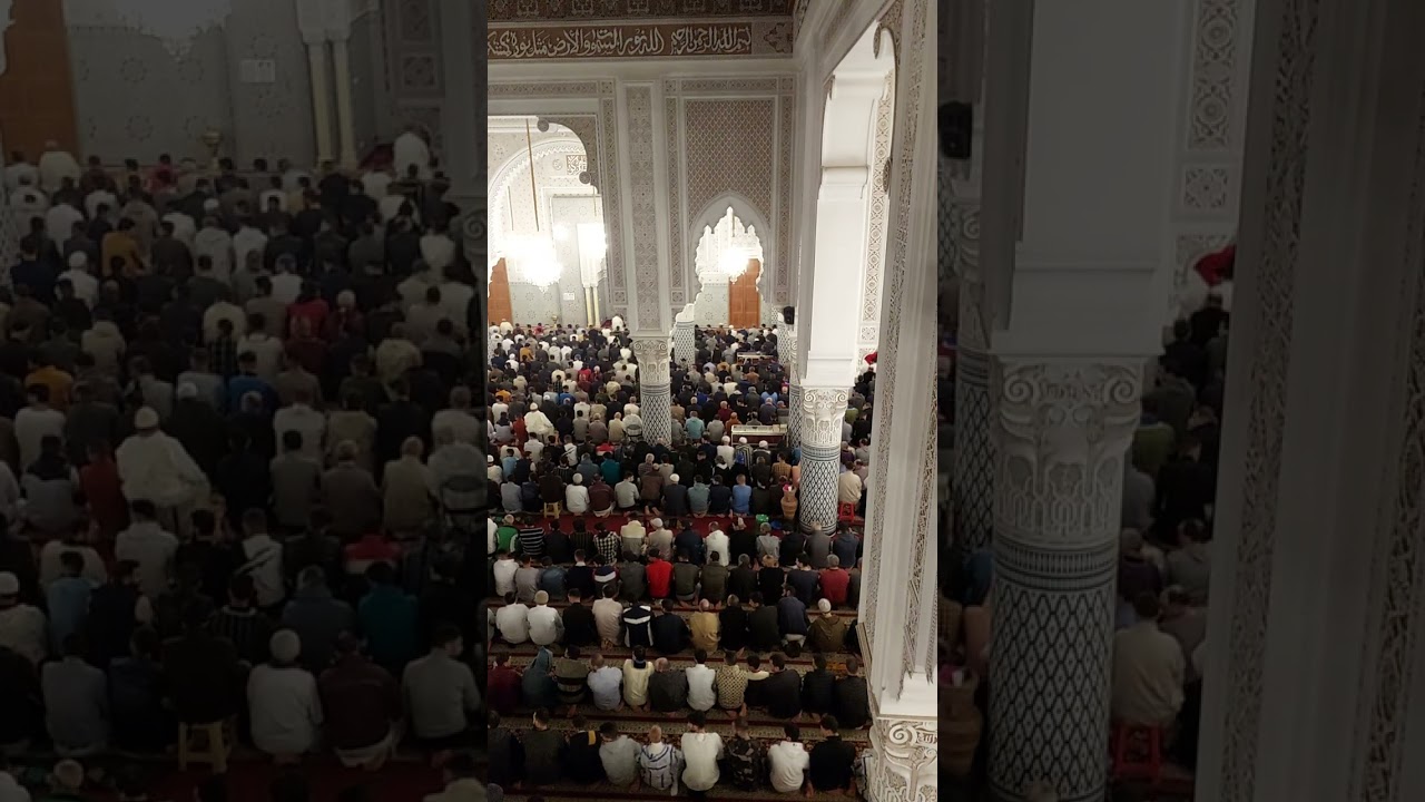 صلاة التراويح #مسجد.باب الاندلس بوخالف #طنجة(الحزب21)
