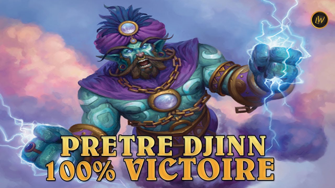 PRETRE DJINN POUR MONTER LEGENDE HEARTHSTONE - YouTube