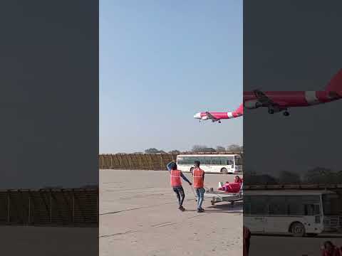 Air Aisa flight ✈️ live landing video