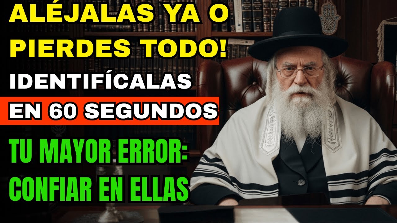 Las 3 Personas Que Destruyen Tu Prosperidad — Aléjalas Ahora  Sabiduría Judía