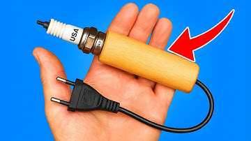 How to Build a Simple WELDING Machine at Home Using Spark Plugs!