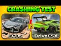 Extreme Car Driving Simulator vs DriveCSX Crash Comparison Extreme Car Driving Simulator vs DriveCSX Crash Comparison