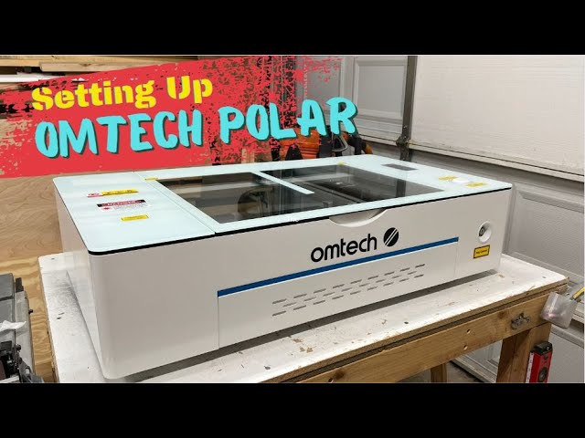 Rev Up Your Laser Engraving Game with the OMTECH Polar Laser Engraver – Kim  & Garrett Make It!