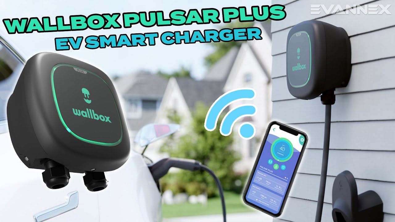 Pulsar Plus Level 2 Electric Vehicle Smart Charger - 40 Amp NEMA Ultra  Compact, WiFi, Bluetooth, Alexa and Google Home - 25 Foot Cable - UL  Certified - Indoor/Outdoor - by Wallbox 