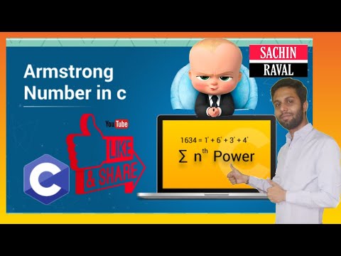 Armstrong Number In C Programming - Lesson 16
