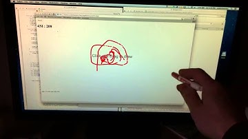 a simple paint program for the leap motion