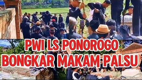 PWI LS Bongkar Makam Palsu Penyebar Agama