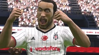 #pes2017 Uefa Avrupa Ligi Beşiktaş Olympique Lyon Maçı Türkçe Spikerli