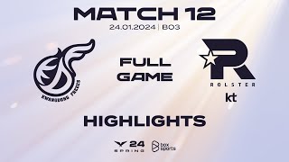 Full Highlights KDF vs KT | Match 12 | LCK Mùa Xuân 2024