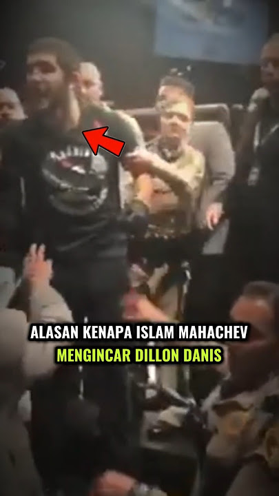 Kenapa Islam Makhachev Mengincar Dillon Danis! #ufc #islammakhachev #khabib #mma #shorts #reaction