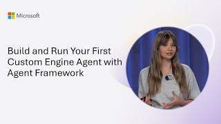 Build and Run Your First Custom Engine Agent with Agent Framework Profile