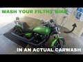 HOW TO WASH YOUR MOTORCYCLE