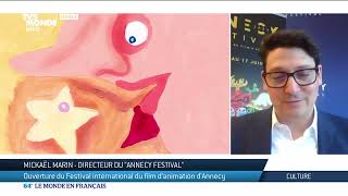 Ouverture du Festival international du film d'animation d'Annecy