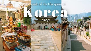 KOREA TRAVEL VLOG 🇰🇷| Bukchon Hanok village, Starfield library, cafe hopping, seaside cafe in Yeosu