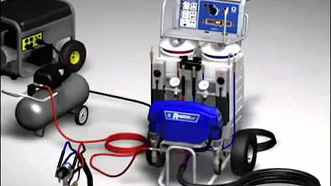 Graco Reactor E-10 Operation and Recirculation action.mp4