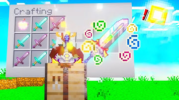 ONE VÀ NOOB YETI THỬ THÁCH CHẾ TẠO RA NHỮNG VŨ KHÍ MẠNH VÀ VIP NHẤT TRONG MINECRAFT