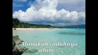Indahnya Alam - SUDIRMAN (lirik) HQ Audio