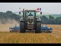 Fendt 824 et son lemken rubin 9